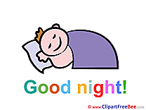 Baby Boy Good Night download Illustration