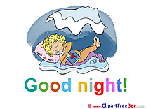 Baby free Illustration Good Night