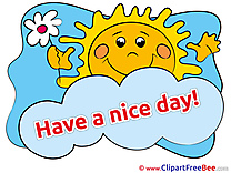 Sun Flower download Clipart Have a Nice Day Cliparts