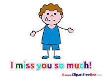 Boy I miss You free Images download