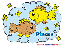 Pisces Cliparts Zodiac for free