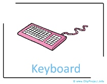 Keyboard Clipart Image free - Computer Clipart Images free