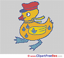 Duck Design download Cross Stitch