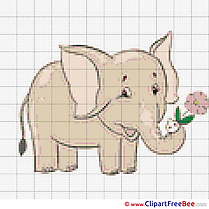 Elephant Patterns download Cross Stitches