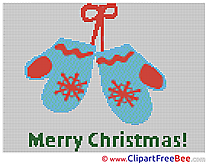 Mitten Patterns Christmas Cross Stitches