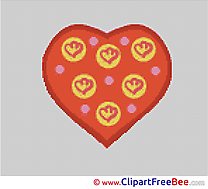 Heart Cross Stitches download free