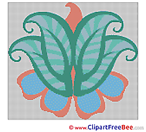 Design Flower download Cross Stitch