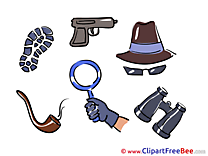 Hat Loupe Binoculars Pistol Pics free Illustration