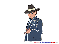 Detectives clip art