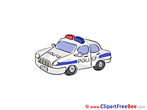 Police Car free Illustration download