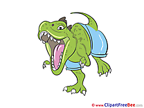 Tyrannosaurus free printable Cliparts and Images