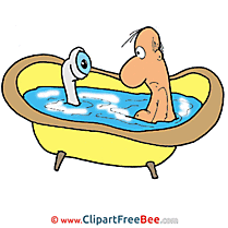 Bath printable Illustrations for free