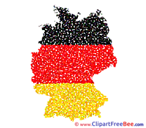 Germany Map free Cliparts for download