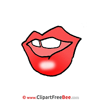 Mouth Lips Clipart free Illustrations