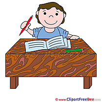 Pupil Lesson Clipart free Illustrations