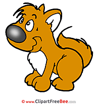 Brown Dog free Illustration