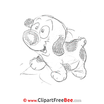 Puppy Clipart Dog Illustrations