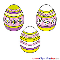 Easter Eggs Illustrations for free