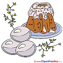 Pie Cake Cliparts Easter for free