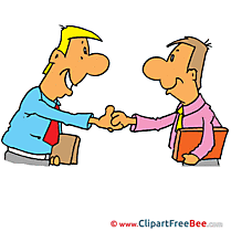 Handshake Clipart Business Illustrations