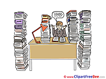 Archivist Finance Clip Art for free