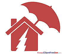 Insurance House Finance Illustrations for free