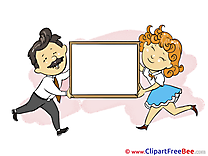 Man and Woman Clipart Finance free Images