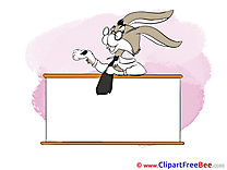 Presentation Hare printable Finance Images