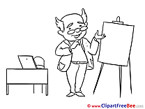 Professor Clipart Finance Illustrations