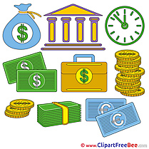 Clipart Business Money Illustrations