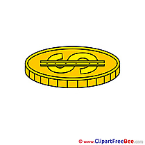 Golden Dollar Pics Money free Cliparts