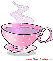 Cup of Tea Office Pics printable Cliparts