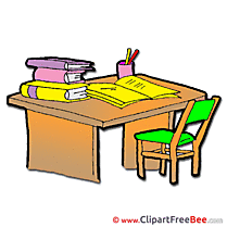 Desk Office download printable Illustrations