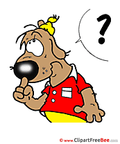 Dog Question Office free Cliparts for download