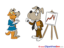 Dogs Graph Office download Clip Art for free