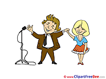 Microphone Conference Office Clipart free Image download