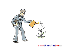 Plant Man Office Pics free Illustration