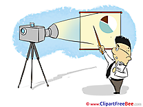 Projector Man free printable Cliparts and Images