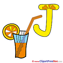 J Juice Pics Alphabet free Image