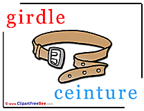 Girdle Ceinture Alphabet free Images download