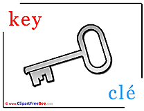 Key Cle Alphabet download Illustration