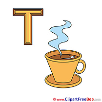 T Tee free Illustration Alphabet