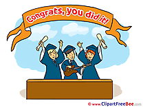 Guitar Congratulations free Illustration Graduation