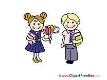 Happy Teacher's Day free Illustration School