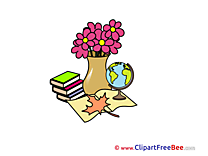 Leaf Flowers Pics School Illustration