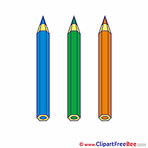Pencils Pics School free Cliparts