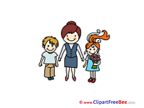Schoolteacher download Illustration