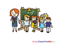 Teacher Kids Classroom Clip Art download School