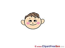 Boy Pics Emotions free Cliparts