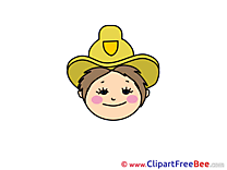 Cowgirl Pics Emotions free Cliparts